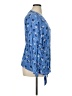 Talbots 100% Viscose Blue Kimono Size 1X - photo 4