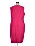 Jones Studio Solid Pink Cocktail Dress Size 16 - photo 2