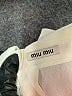 Miu Miu Ivory Sleeveless Button-Down Shirt Size XL (estimated) - photo 16