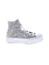 Converse Silver Sneakers Size 7 - photo 1
