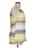 Tacera 100% Polyester Yellow Sleeveless Blouse Size 1X - photo 4