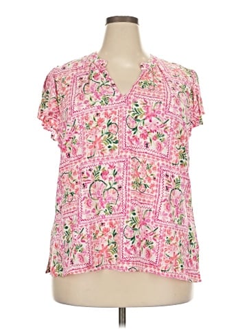 CeCe Short Sleeve Blouse (view 1)