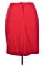 Sag Harbor 100% Polyester Solid Red Formal Skirt Size 18 - photo 2