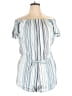 Splendid 100% Cotton Stripes Blue Romper Size L - photo 1