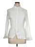 Valiant 100% Cotton White Long Sleeve Blouse Size XL - photo 1
