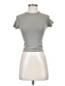 Assorted Brands Gray Short Sleeve Turtleneck Size XS - photo 1