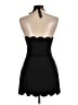 Commense Solid Black Cocktail Dress Size L - photo 2