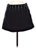 Zara Solid Black Casual Skirt Size XS - photo 1