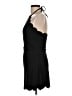 Commense Solid Black Cocktail Dress Size L - photo 5