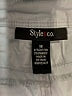 Style&Co White Cargo Shorts Size 18 - photo 3
