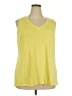 Unbranded Yellow Sleeveless T-Shirt Size 2X - photo 1