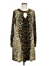 Cato Animal Print Brown Casual Dress Size M - photo 1