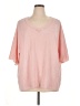 Treasure & Bond Pink Short Sleeve Top Size XL - photo 1