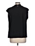 DKNY 100% Polyester Black Sleeveless Blouse Size L - photo 2