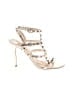 Valentino Ivory Gold Sandals Size EU 38 1/2 - photo 1