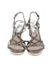 MICHAEL Michael Kors 100% Leather Metallic Silver Sandals Size 8 - photo 2
