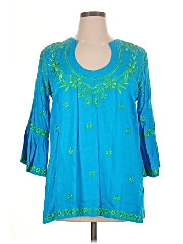 Escapada 3/4 Sleeve Blouse (view 1)