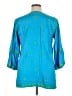 Escapada Teal 3/4 Sleeve Blouse Size XL - photo 2
