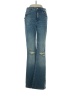 Pilcro Hearts Blue Jeans Size 26 waist - photo 1
