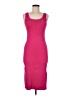 The Drop Solid Pink Casual Dress Size M - photo 1