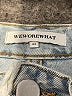 WeWoreWhat Blue Denim Shorts Size 23 waist - photo 3