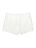 Saint Tropez West 100% Cotton Chevron-herringbone White Shorts Size 6 - photo 2