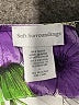 Soft Surroundings Purple 3/4 Sleeve Blouse Size L - photo 7