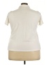 ELOQUII Ivory Short Sleeve Polo Size 22 Plus - photo 2