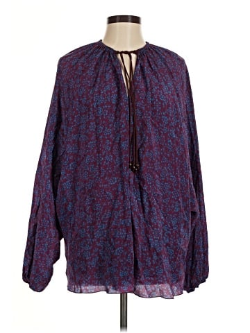 Elizabeth and James Long Sleeve Blouse (view 1)