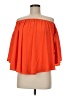 Love J 100% Polyester Orange 3/4 Sleeve Blouse Size M - photo 1
