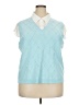 Belldini Blue Sleeveless Blouse Size 2X - photo 1