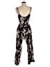 Miami Floral Black Jumpsuit Size S - photo 2