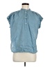 Universal Thread Blue Short Sleeve Blouse Size M - photo 1