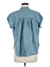 Universal Thread Blue Short Sleeve Blouse Size M - photo 2