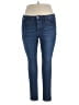 !It Jeans Solid Blue Jeans Size 14 - photo 1