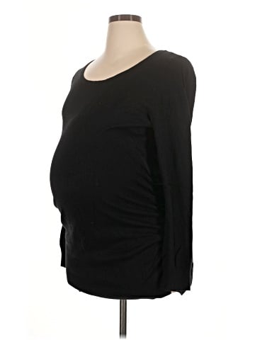Motherhood Long Sleeve Blouse (view 1)