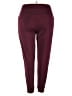 Pop Fit Solid Burgundy Track Pants Size 2X - photo 2
