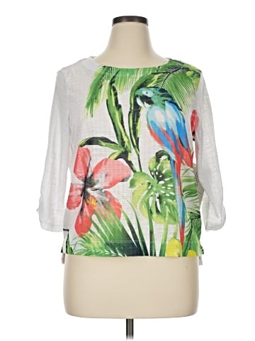 Onque Casuals 3/4 Sleeve Blouse (view 1)