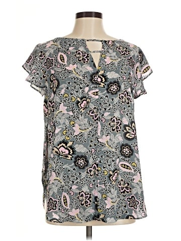 Ann Taylor LOFT Outlet Short Sleeve Blouse (view 1)