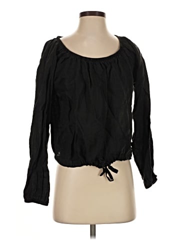James Perse Long Sleeve Blouse (view 1)