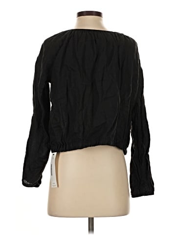 James Perse Long Sleeve Blouse (view 2)