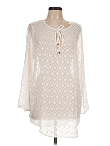 Cover Me 3/4 Sleeve Blouse (view 1)