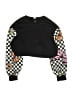 Shein Floral Black Pullover Sweater Size 10 - 11 - photo 1