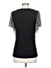 Assorted Brands Black Short Sleeve Top Size XXS - photo 2