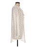 Cover Me 100% Polyester Ivory 3/4 Sleeve Blouse Size L - photo 4