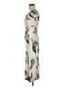 Unbranded Tropical Tan Casual Dress Size M - photo 5