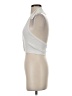 RSQ Ivory Sleeveless Button-Down Shirt Size S - photo 5
