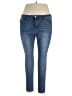 d.jeans Solid Blue Jeans Size 16 - photo 1