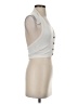 RSQ Ivory Sleeveless Button-Down Shirt Size S - photo 4