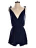 Alya Solid Blue Romper Size S - photo 1